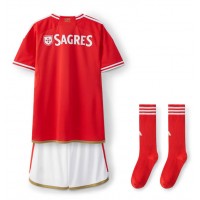Camisa de time de futebol Benfica Replicas 1º Equipamento Infantil 2023-24 Manga Curta (+ Calças curtas)